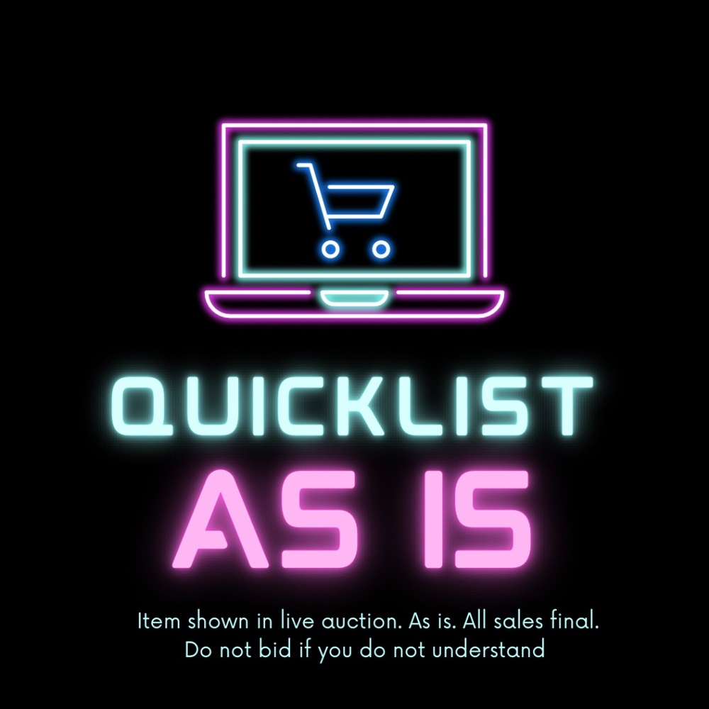 Quick List Live Show Listing As Is Final Sale - image 1